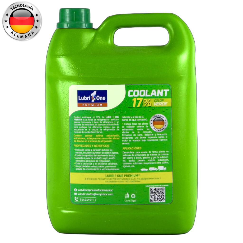 Coolant 17% – Color Verde (1)