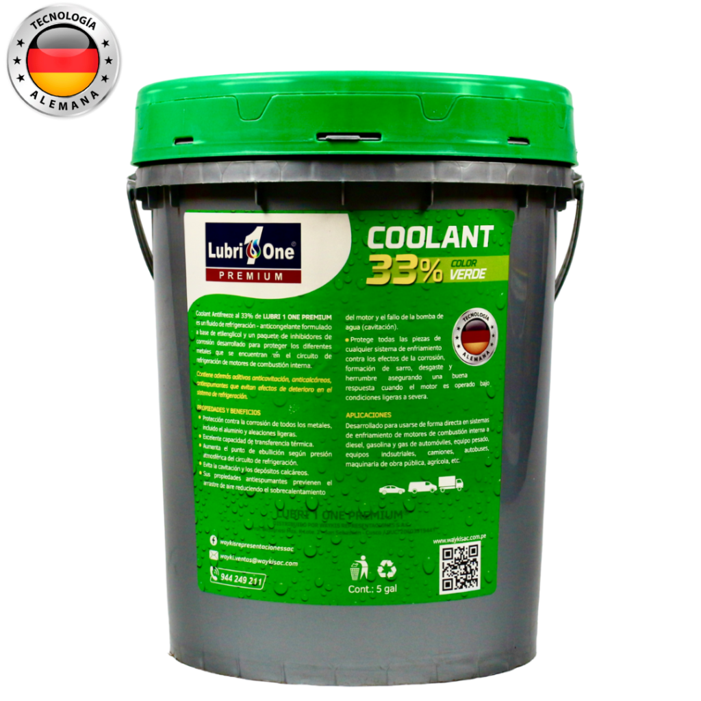 Coolant 33% – Color Verde (1)