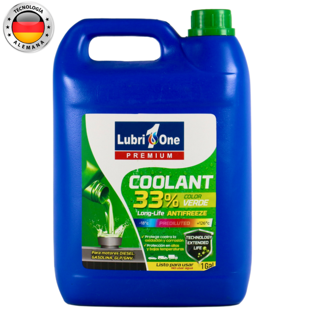 Coolant 33% – Color Verde (2)