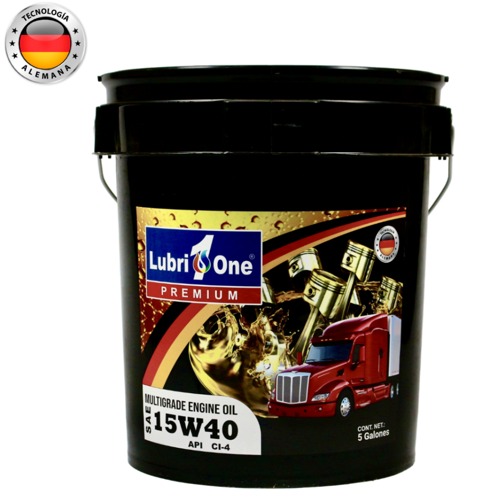 SAE 15W40 API CI4 Lubri 1 One Premium (1)